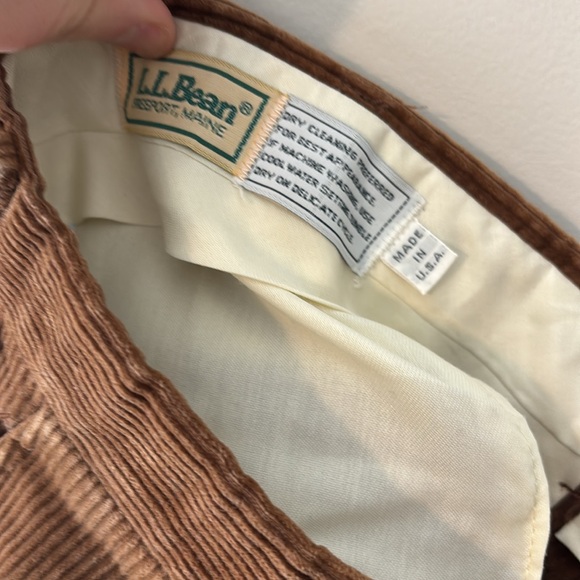 Vintage L.L. Bean Corduroy Pants - Picture 5 of 5